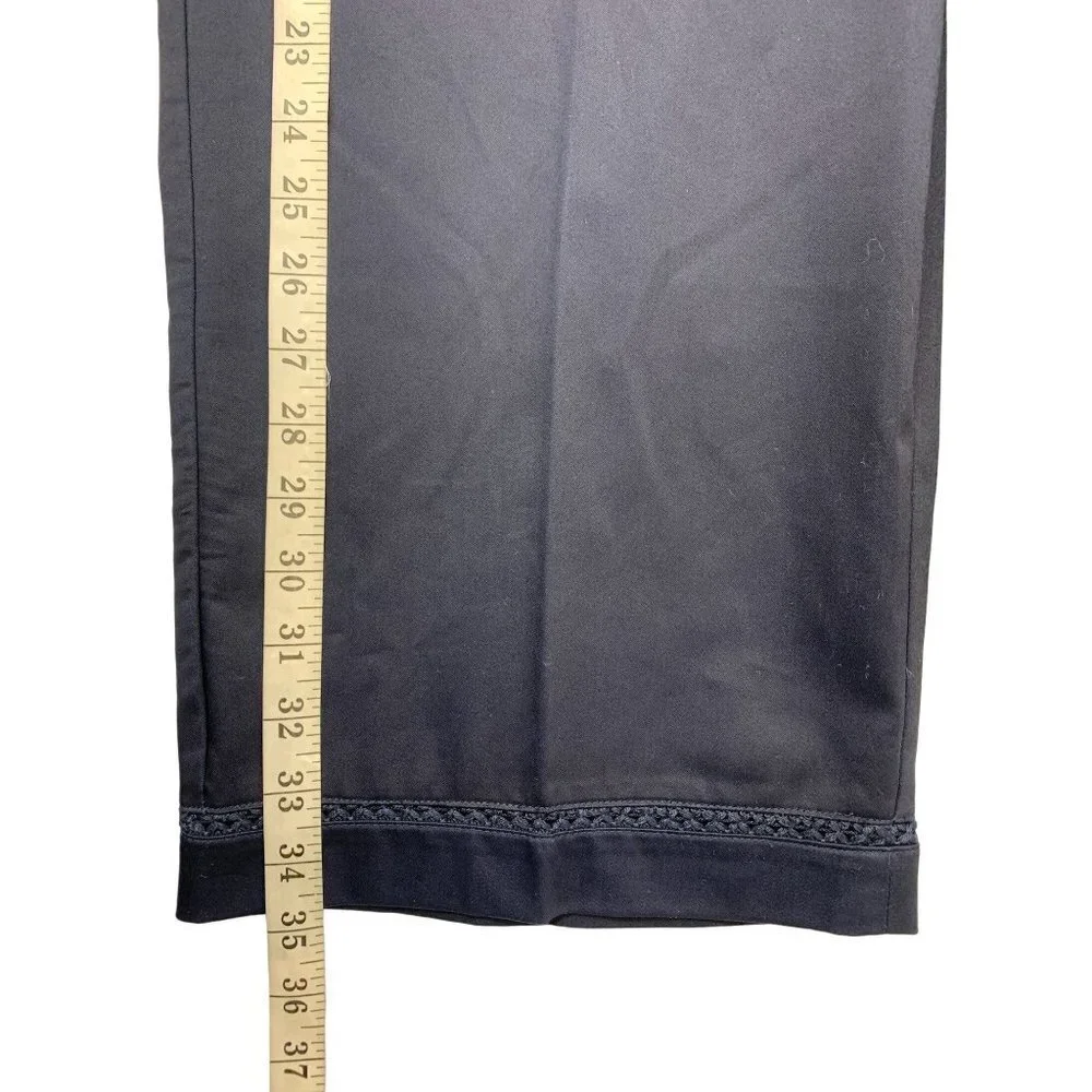 Alfred Dunner Women's Navy Blue Positano Capri - Picture 6 of 6